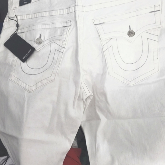 True Religion Other - True Religion White Jean Shorts for Men